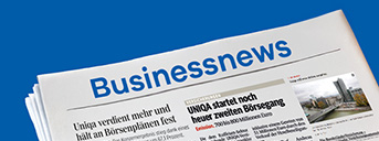 picture of a newspaper saying Businessnews