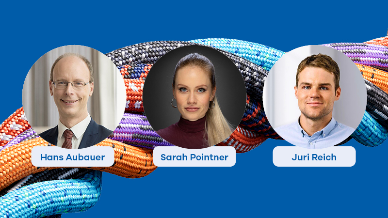 Hans Aubauer, Sarah Pointner, Juri Reich